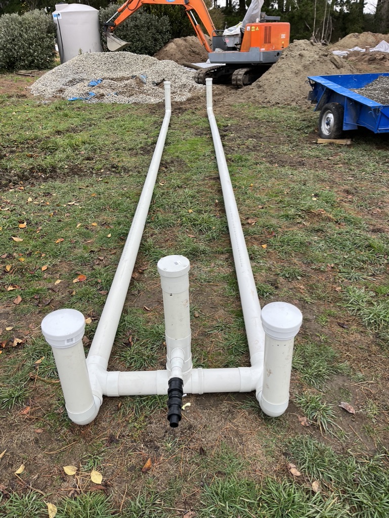 New-build drainage & field drains