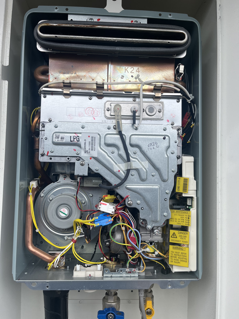 Gas hot water service & repair